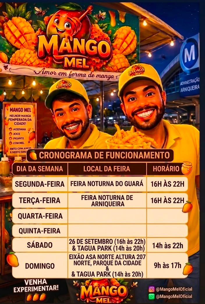 Agenda Semanal Mango Mel